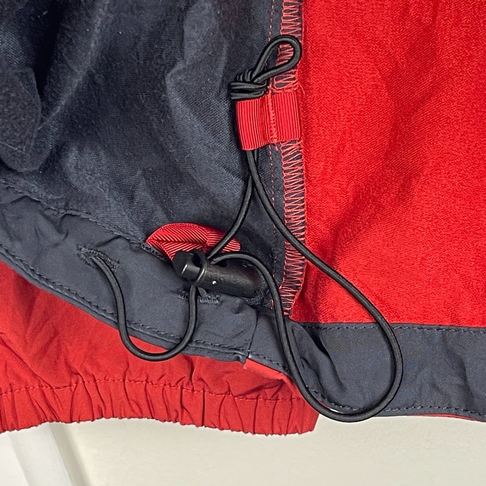 VTG Patagonia Integral Windbreaker Jacket Mens L Vented Mock Neck Red Zip *Read - Picture 6 of 11